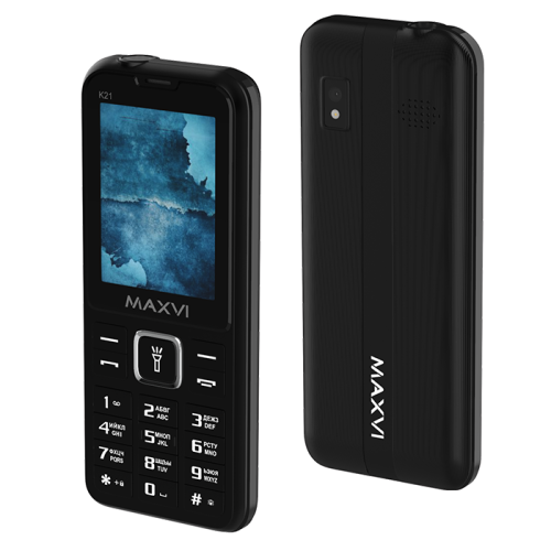 Тел.maxvi k21 черный (eac)