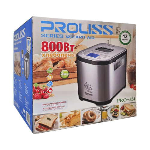 Хлебопечь proliss pro-324 (800вт)