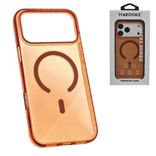 Чехол-крышка marooke m16 magnetic для iphone 17 pro оранжевый