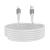 Кабель usb hoco x106 lightning (3m) серый 
