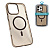 Чехол-крышка henks #56 golden shield magsafe для iphone 16 pro пустынный титан