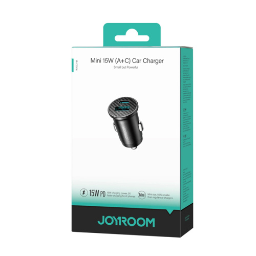 Азу joyroom jr-ccn16 mini (a+c/15w) черное