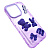 Чехол-силикон air bag baby для iphone 14 pro фиолетовый
