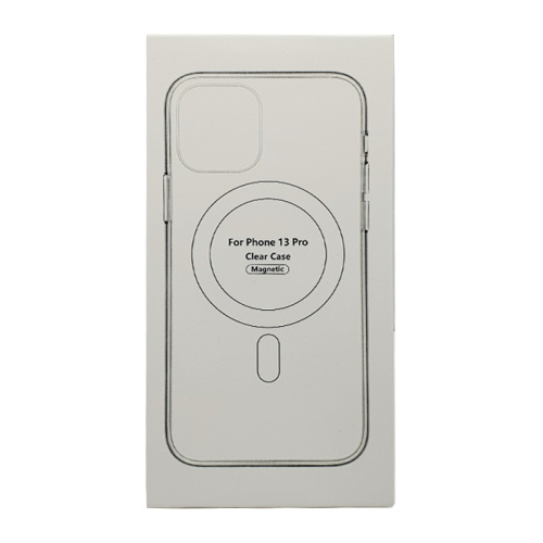 Чехол-силикон #62 clear case magsafe (magnetic) для iphone 13 pro (6.1) прозрачный 