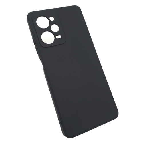 Чехол-силикон blek xiaomi redmi note 12 (5g) черный