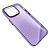 Чехол крышка dolod clear lark для iphone 14 pro max фиолетовый