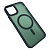 Чехол-крышка #83 magnetic collection mil-std для iphone 13/14 зеленый