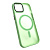 Чехол-крышка #83 magnetic collection mil-std для iphone 15 светло-зеленый