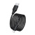 Кабель usb hoco x124 lightning черный 