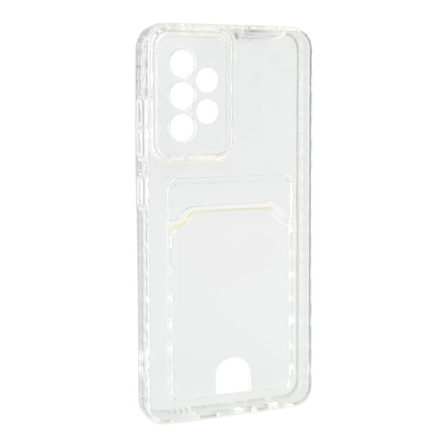Чехол-силикон card holder Samsung a53/5g прозрачный