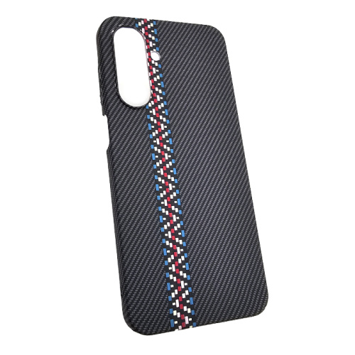 Чехол-крышка knit для Samsung a26 line carbone серый