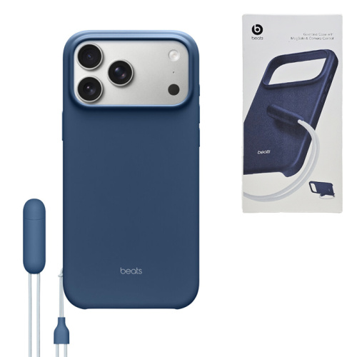 Чехол-крышка #75 beats kickstand iphone 17 pro max синяя
