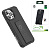 Чехол-крышка green lion series 79 leather stand для iphone 14 pro max черный