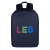 Рюкзак с led экраном kwq new technology backpack invertor черный