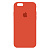 чехол-силикон silicone case NEW для iphone 6/6S zxc39 оранжевый  