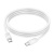Кабель type-c hoco x114 type-c 1m (60w) белый