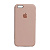 Чехол-силикон silicone case аналог для iphone 6g пудровый
