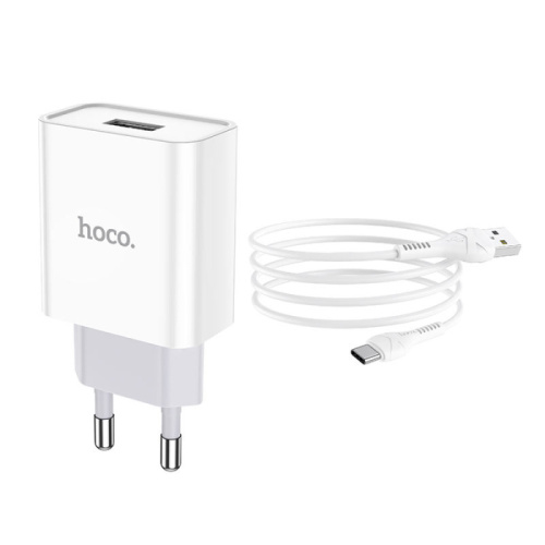 Сзу hoco c81a type-c (usb) белое