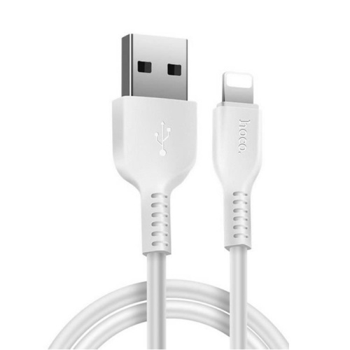 Кабель usb hoco x20 lightning 2m белый 