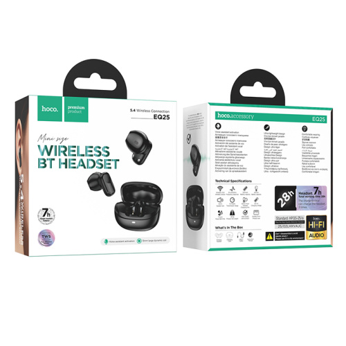 Hoco tws eq25 черные