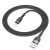 Кабель usb hoco u117 lightning черный 
