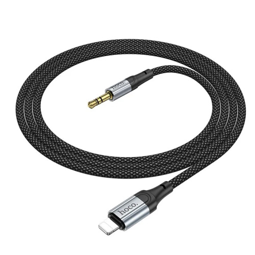 Шнур aux hoco upa26 3,5/lightning черный