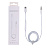 Шнур aux 3,5/lightning mh021 (рег.громкости) белый