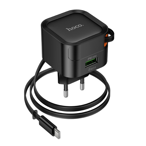 Сзу hoco c154a (usb/type-c/pd20w) черное