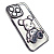 Чехол-силикон kaws для iphone 13 pro max черный
