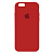 чехол-силикон silicone case NEW для iphone 6/6S zxc14 красный  