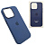 Чехол-крышка silicone case magsafe для iphone 14pro синий