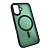 Чехол-крышка #83 magnetic collection mil-std для iphone 16 зеленый
