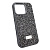 Чехол-крышка swarovski стразы для iphone 16 pro темно-серый