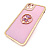 Чехол-силикон smile мишка для iphone 11 pro max фиолетовый