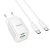 Сзу hoco c149a (type-c/type-c pd30w qc3.0) белое