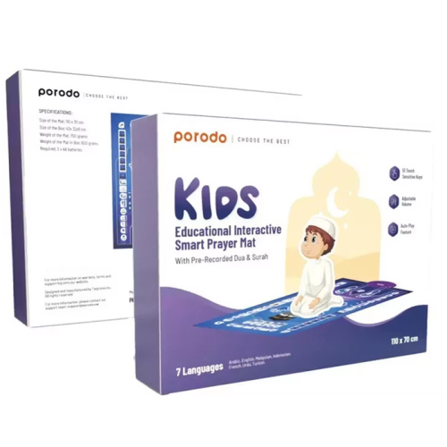Интерактивный коврик молитвенный porodo pd-kepm-bu