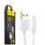 Кабель usb hoco x1 lightning 2m белый 