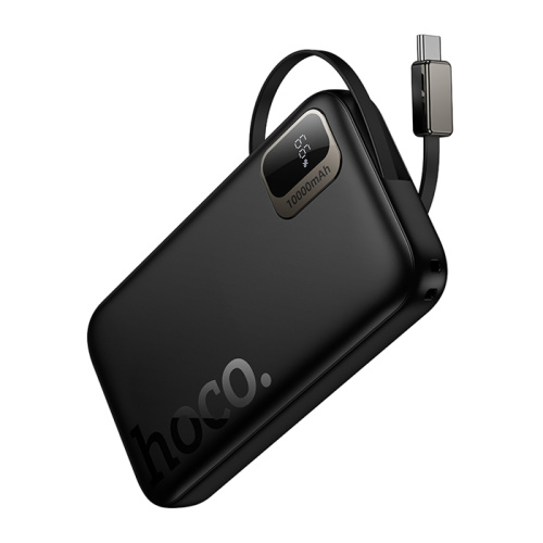 Пзу hoco q51 10000mah (pd20w/qc3.0) черный 