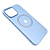 Чехол-крышка c-case magsafe для iphone 14 pro голубая