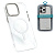 Чехол-крышка henks #56 diamond magsafe для iphone 16 pro прозрачный