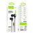 H/f (3.5mm) hoco m116 с микрофоном черные