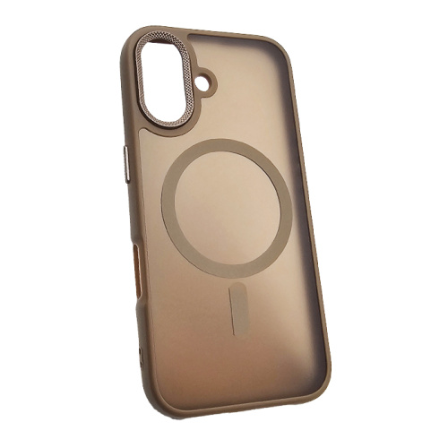 Чехол-крышка #83 magnetic collection mil-std для iphone 16 пустынный