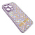 Чехол-силикон louis vuitton для iphone 14 pro сиреневый
