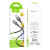 Кабель usb hoco x109 type-c 1m (3.0a) черный