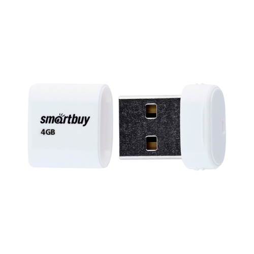 4gb usb smartbuy lara белая
