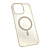Чехол-крышка case #003 magsafe для iphone 16 pro max gold