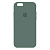 чехол-силикон silicone case NEW для iphone 6/6S zxc64 темно-зеленый  