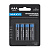 Щелочная батарейка maxvi mblr03es4 aaa (lr03)
