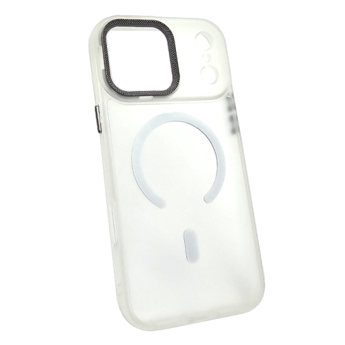 Чехол-крышка #83 magnetic collection mil-std для iphone 17 pro max белый
