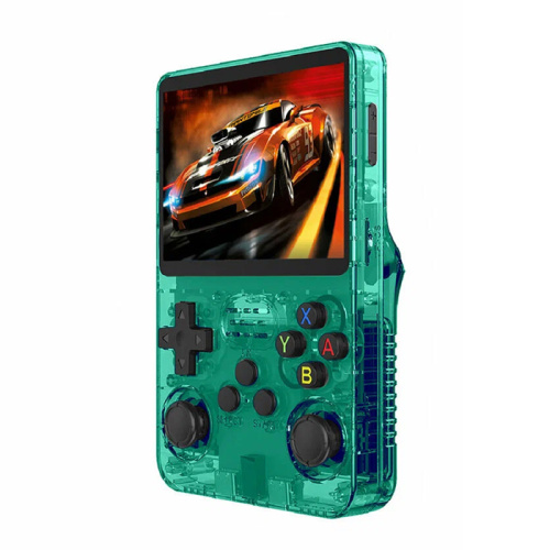 Игровая приставка r36s 64gb зеленая